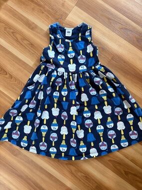 Hanna Andersson Star Wars Girls Dress Sweet Treats Ice Cream Popsicle Print